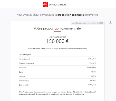 Proposition commerciale digitale Numairic