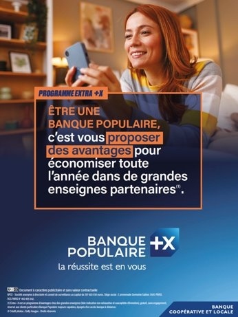 Programme de fidélité EXTRA +X par Banque Populaire