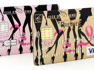 Chantal Thomass et la Caisse d’Epargne s’associent pour soutenir la lutte contre le cancer du sein en lançant une série limitée de cartes bancaires