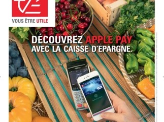 Premier film ApplePay Caisse d’Epargne en TV le 2 octobre