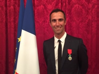 Armel Le Cléac’h, chevalier de la légion d’honneur