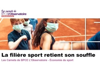 Le Groupe BPCE publie une nouvelle analyse sur l’économie du sport en France : "La filière sport retient son souffle"