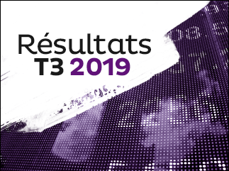 Résultats du 3T19  : Forte croissance de l’ensemble des métiers, robustesse renforcée