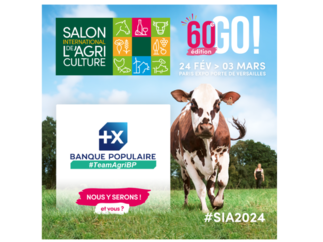 Banque Populaire, partenaire des agriculteurs français depuis plus de 30 ans, au Salon International de l’Agriculture avec un programme d’animations et d’échanges riche et diversifié