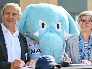 Natixis, parrain officiel du Racing 92, renouvelle son engagement jusqu'en 2029