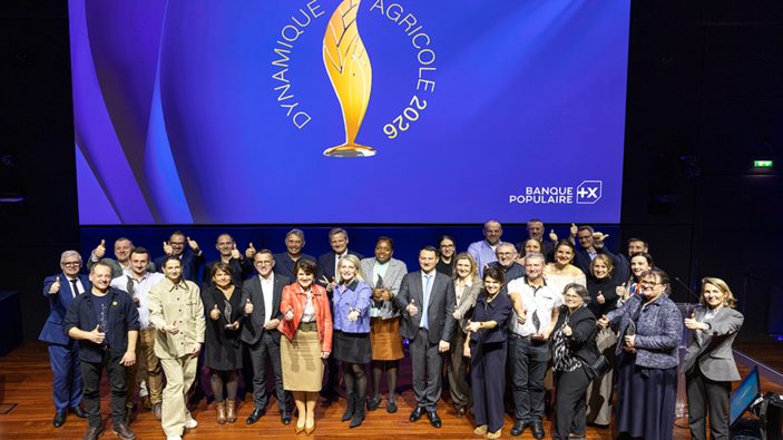34e édition du Prix National de la Dynamique Agricole :   Banque Populaire récompense six exploitations agricoles et viticoles engagées dans l’agriculture de demain