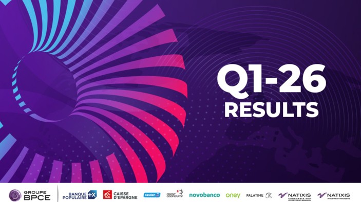 Results for the 1st quarter of 2026 of Groupe BPCE