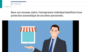 Entrepreneur individuel : le patrimoine en question - L'Agefi Actifs