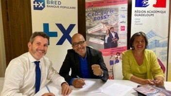 La BRED soutient l'association Odyssée favorisant le raccrochage scolaire des jeunes guadeloupéens