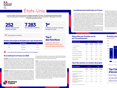 Bilan 2024 / fiche pays : Etats-Unis