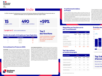 Bilan 2024 / fiche pays : Inde