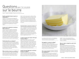 Questions que l’on se pose sur le beurre