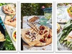LE FROMAGE EN SALADE OU SUR LE BARBECUE :  DES RENDEZ-VOUS A VOTRE GOUT - RECETTES ET PHOTOS