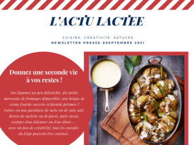 #08 - L'ACTU LACTEE - NEWSLETTER PRESSE #SEPTEMBRE 2021