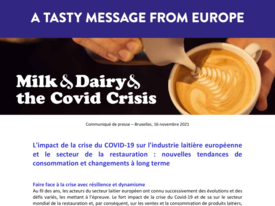 Communiqué de presse - Milk & Dairy & the Covid Crisis