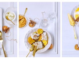 MENU FESTIF AUX DELICES D’ORANGE  ! RECETTES & PHOTOS