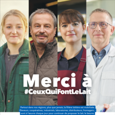 Annonce presse merci à #CeuxQuiFontLeLait
