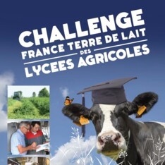 Couverture de la plaquette Challenge France Terre de Lait des lycées agricoles