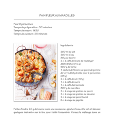 PAIN FLEUR AU MAROILLES