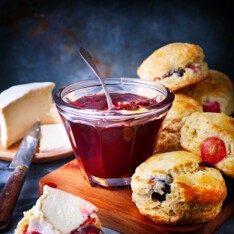 SCONES AUX RAISINS ET GELEE EXPRESS