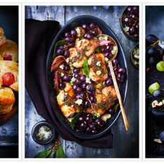 LE RAISIN ET LES PRODUITS LAITIERS, UN HEUREUX MARIAGE !  RECETTES ET PHOTOS