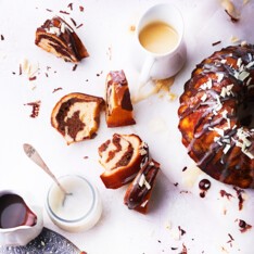 GATEAU MARBRE AU YAOURT