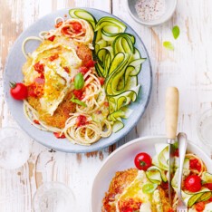 Escalopes « Parmigiana » au Chaource