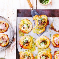 Pizzettes express aux fromages