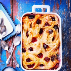 Crousti-fondant aux fruits rouges