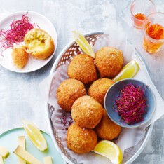 Croquettes de risotto aux artichauts et comté