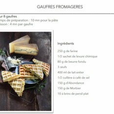 Gaufres fromagères