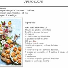Apéro sucré