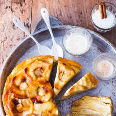 Flan magique aux pommes