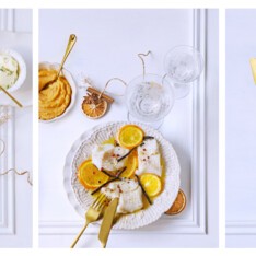MENU FESTIF AUX DELICES D’ORANGE  ! RECETTES & PHOTOS