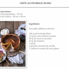 Tarte au fromage blanc
