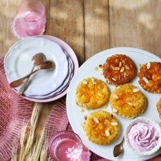 Tartelettes à la tomate façon tatin