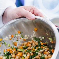 Minestrone à la crème de comté - Etape 3