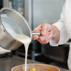Minestrone à la crème de comté - Etape 4