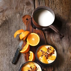 Crème d'amande à l'orange