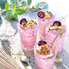 Mousse à la cerise