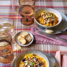 Risotto butternut et cancoillote