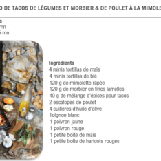 Duo de tacos légumes au morbier & poulet à la mimolette.docx
