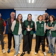 Challenge des lycées agricoles  - Les élèves gagnants de l'Agri Campus - Laval