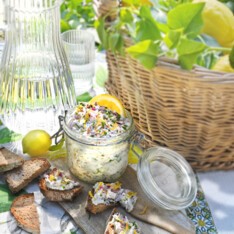 Tartinade de maquereaux au fromage frais et citron