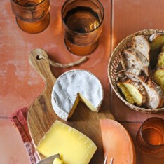Plateau de fromages - Camembert - Comté - Mimolette