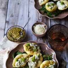 Conchiglioni farcis à l’Ossau-Iraty et fromage frais