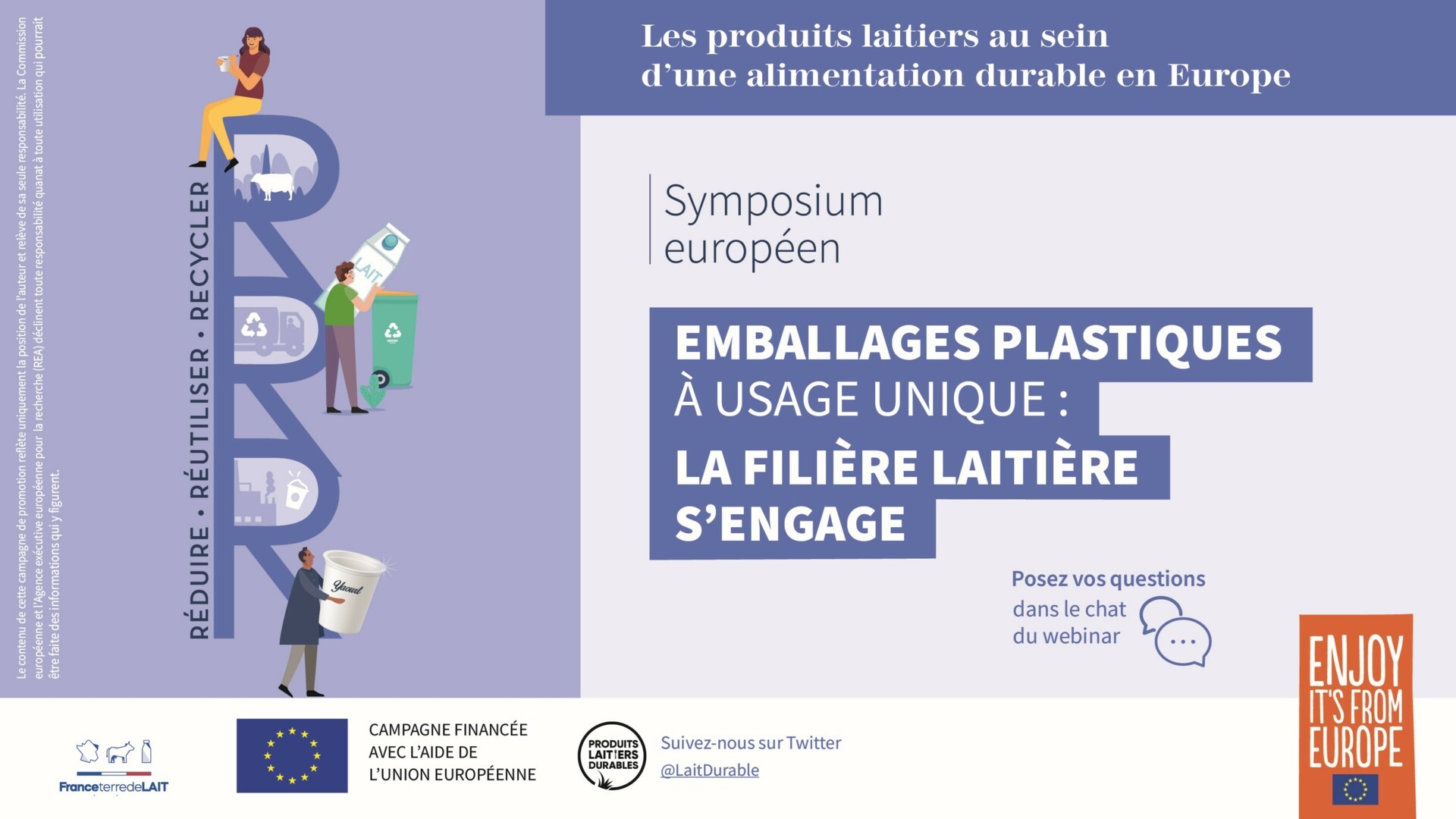 Emballages plastiques à usage unique : la filière laitière se mobilise et  innove pour répondre aux évolutions réglementaires