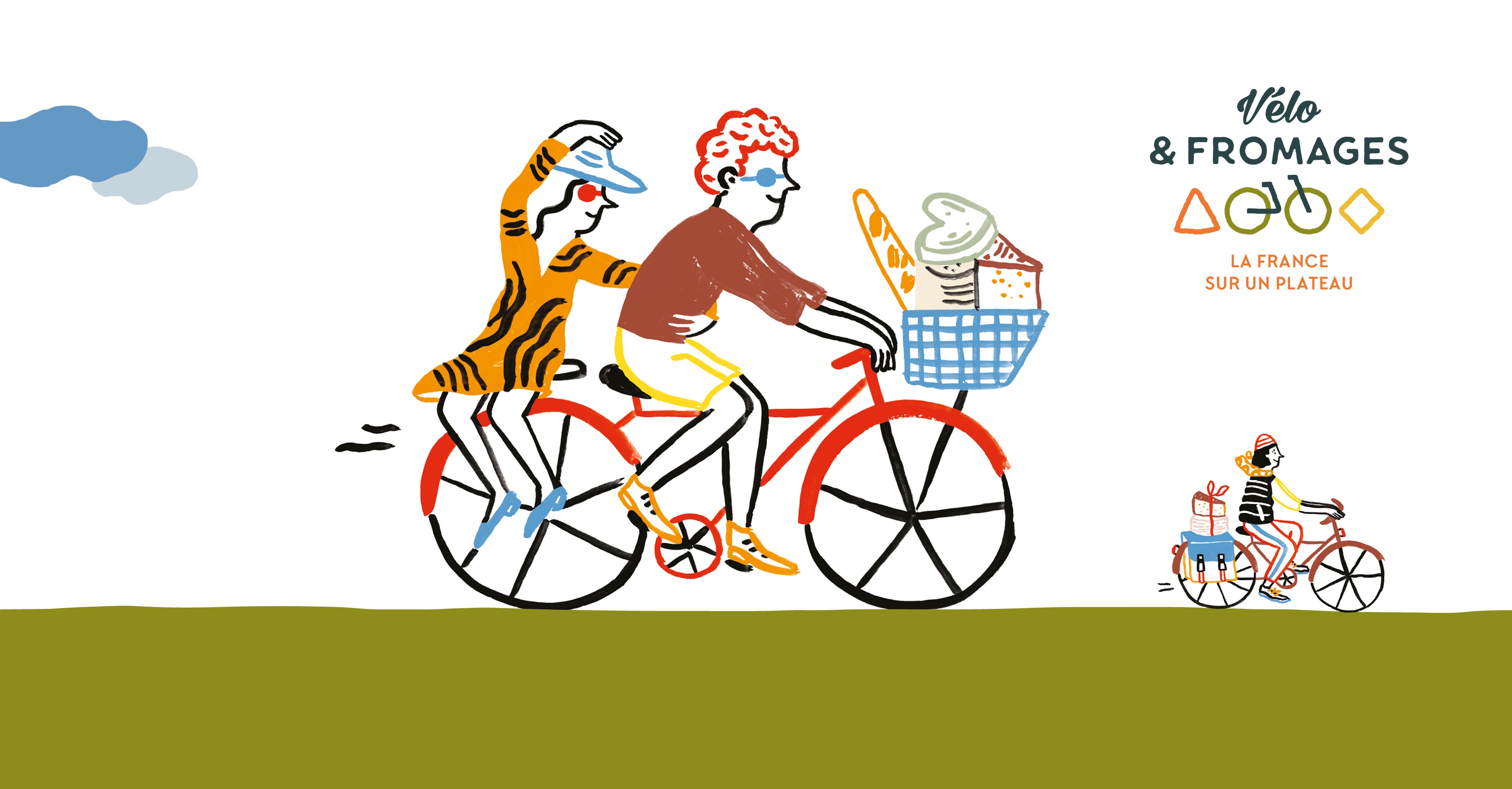 Illustration Vélo&Fromage