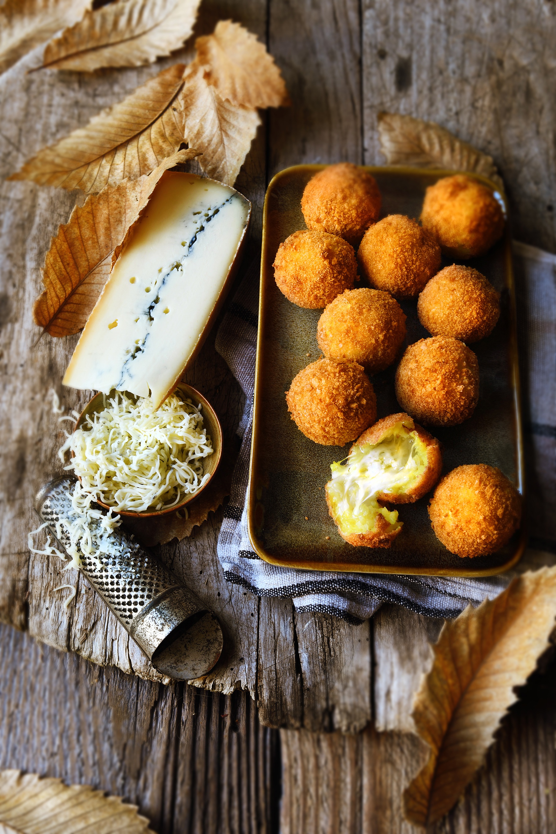 Arancini au morbier