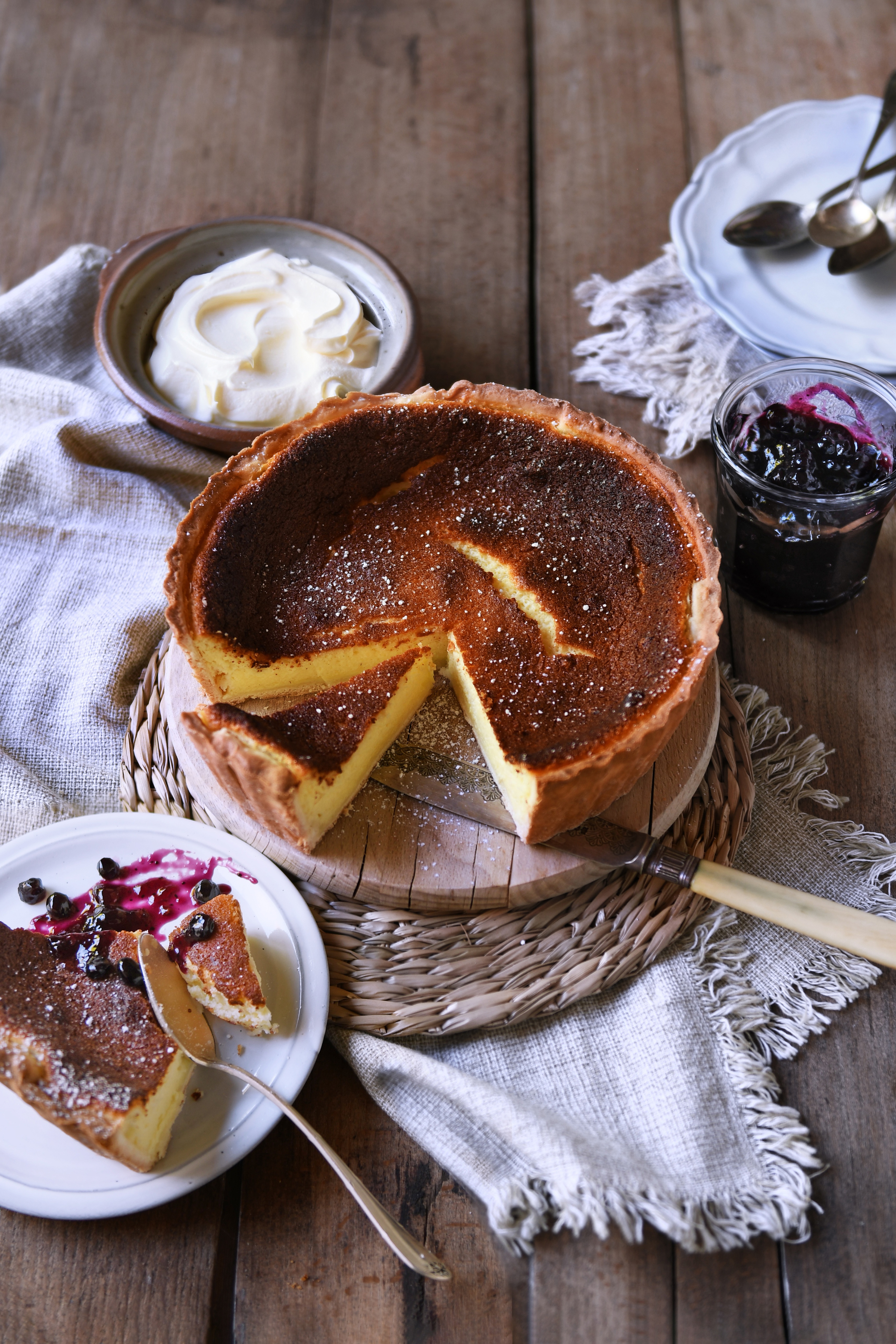 Tarte au fromage blanc